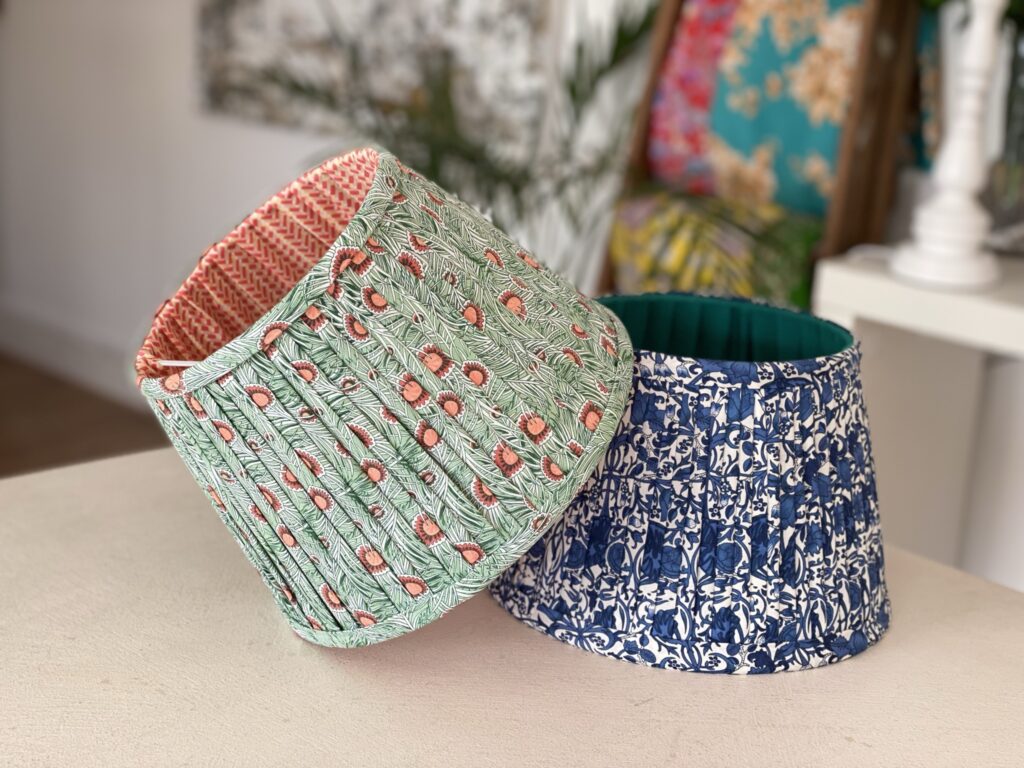 Professional lampshade making masterclasses with Moji Designs