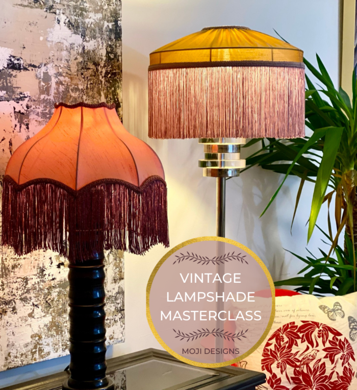 VINTAGE LAMPSHADE MASTERCLASS WITH MOJI DESIGNS IN BRIGHTON