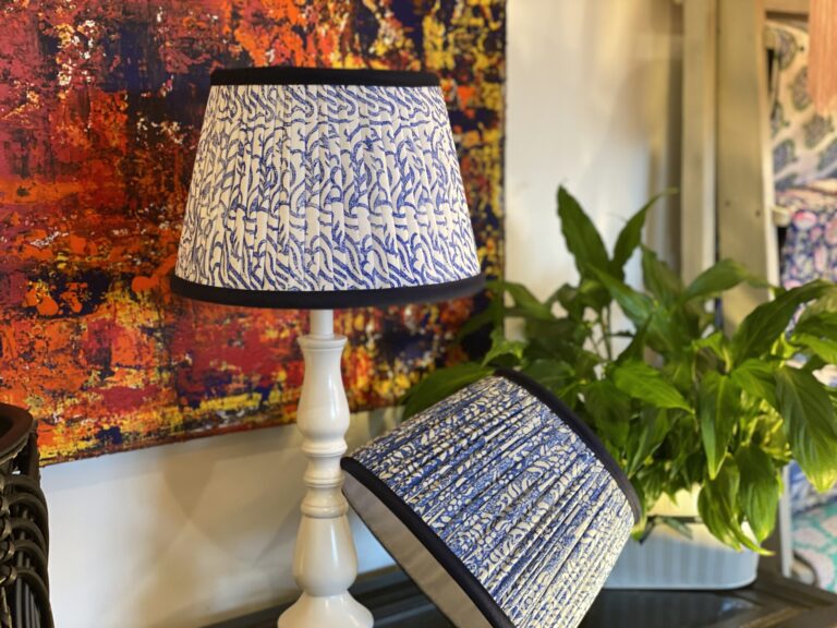 Hand printed lampshade masterclass