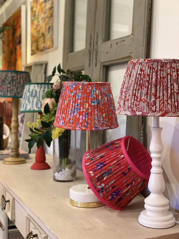 Lampshade making courses with Moji Designs in Brighton