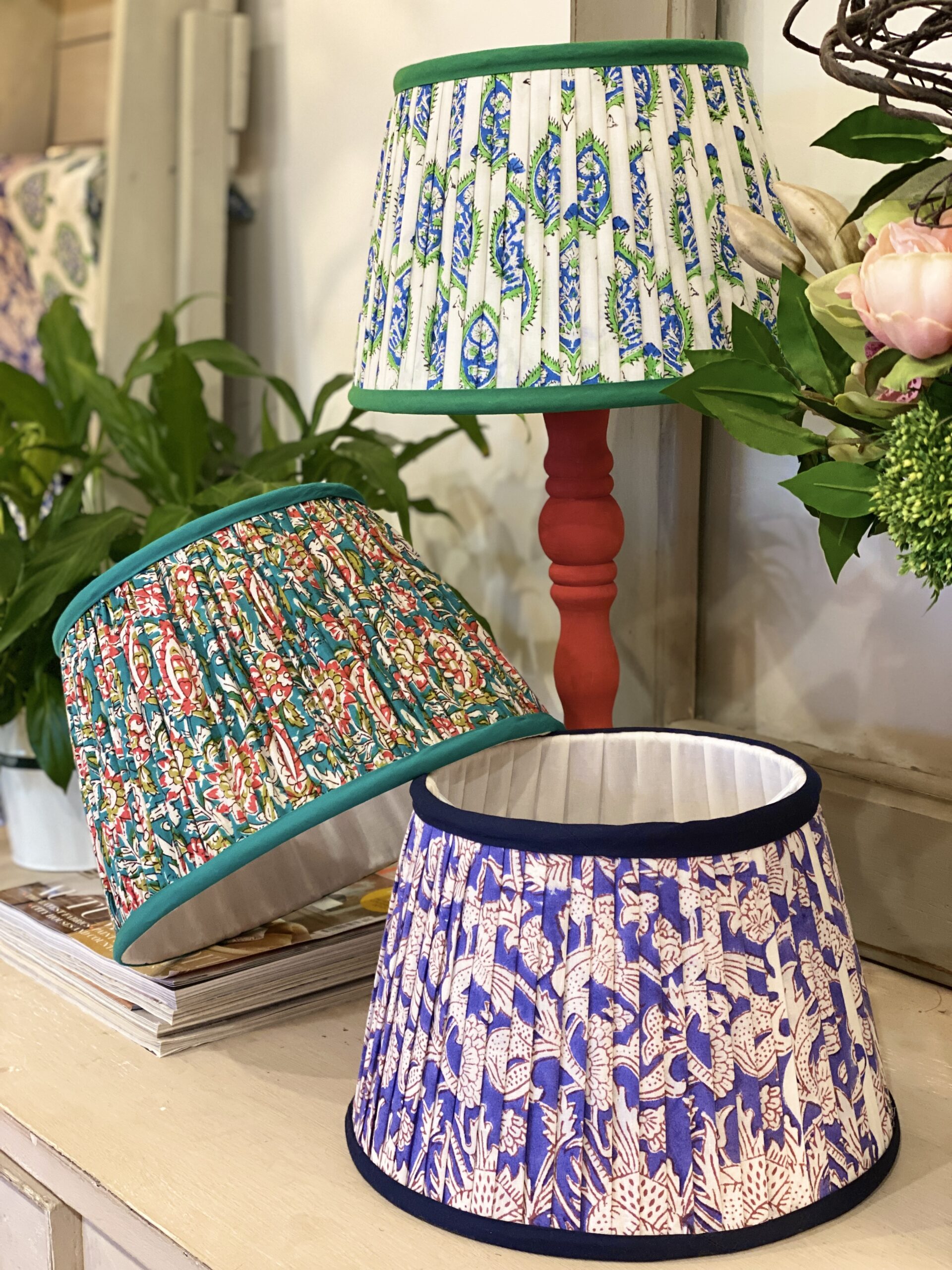 Lampshade making courses with Moji Designs in Brighton