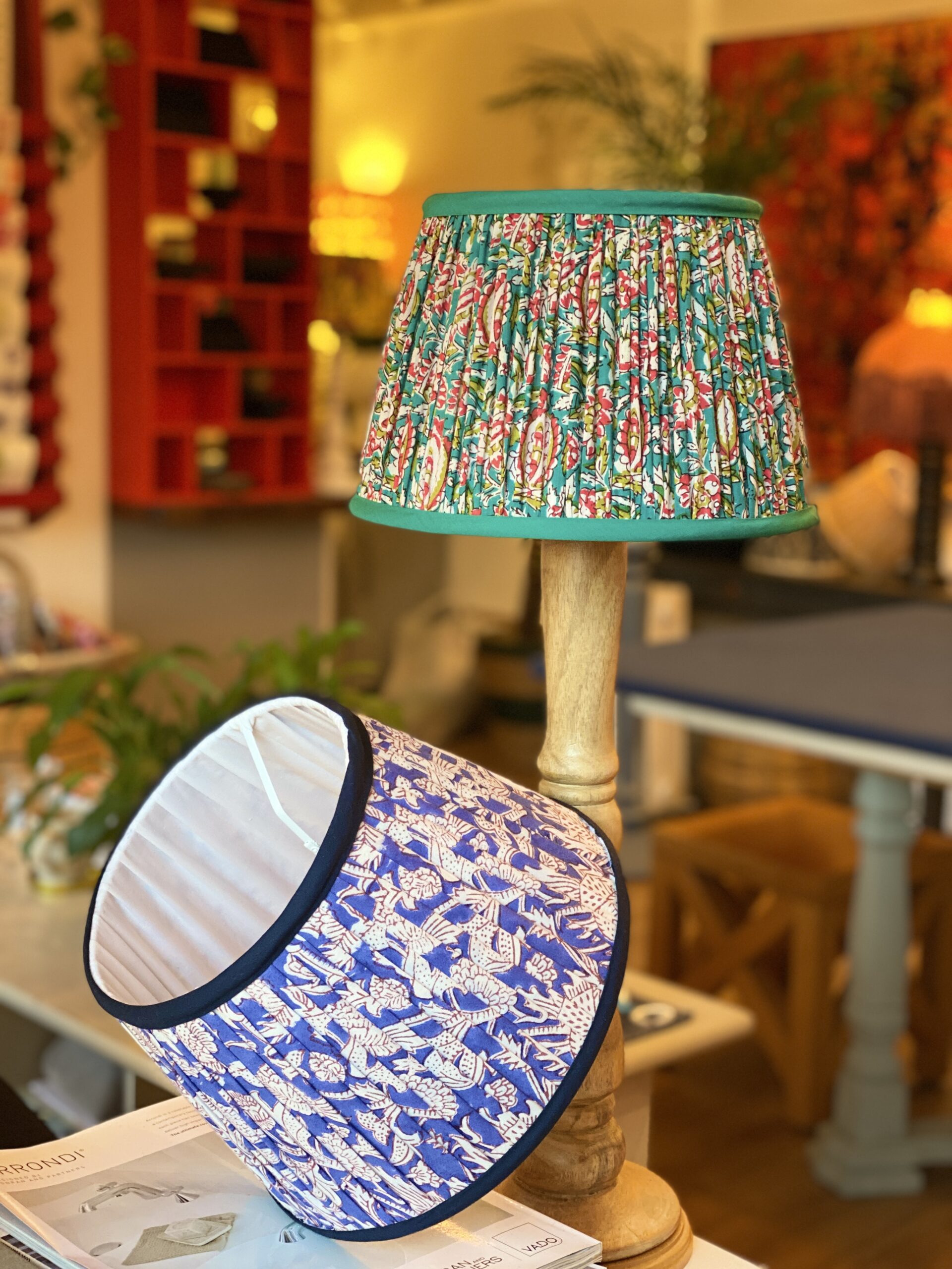 Lampshade making courses with Moji Designs in Brighton