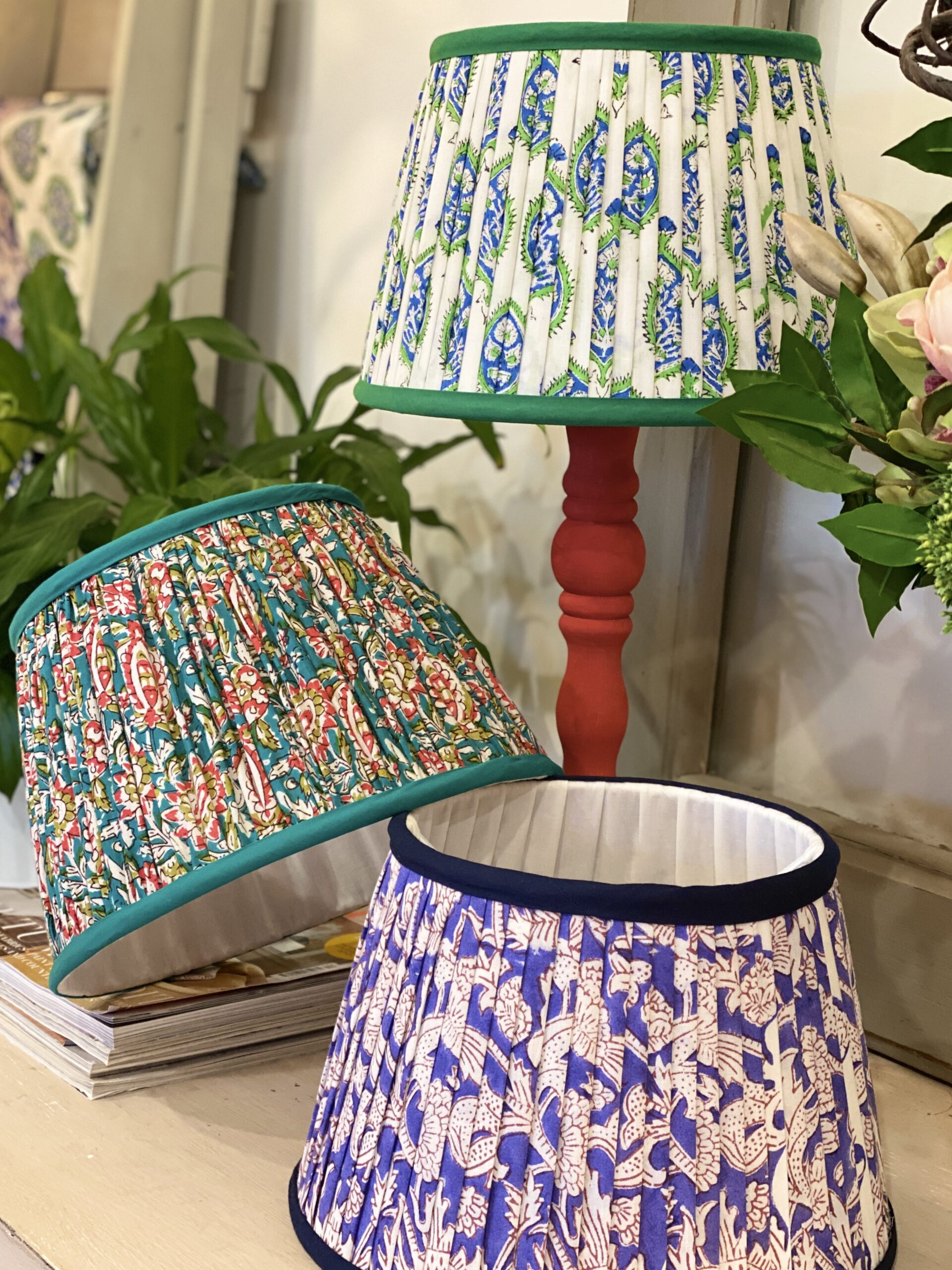 Lampshade making courses with Moji Designs in Brighton