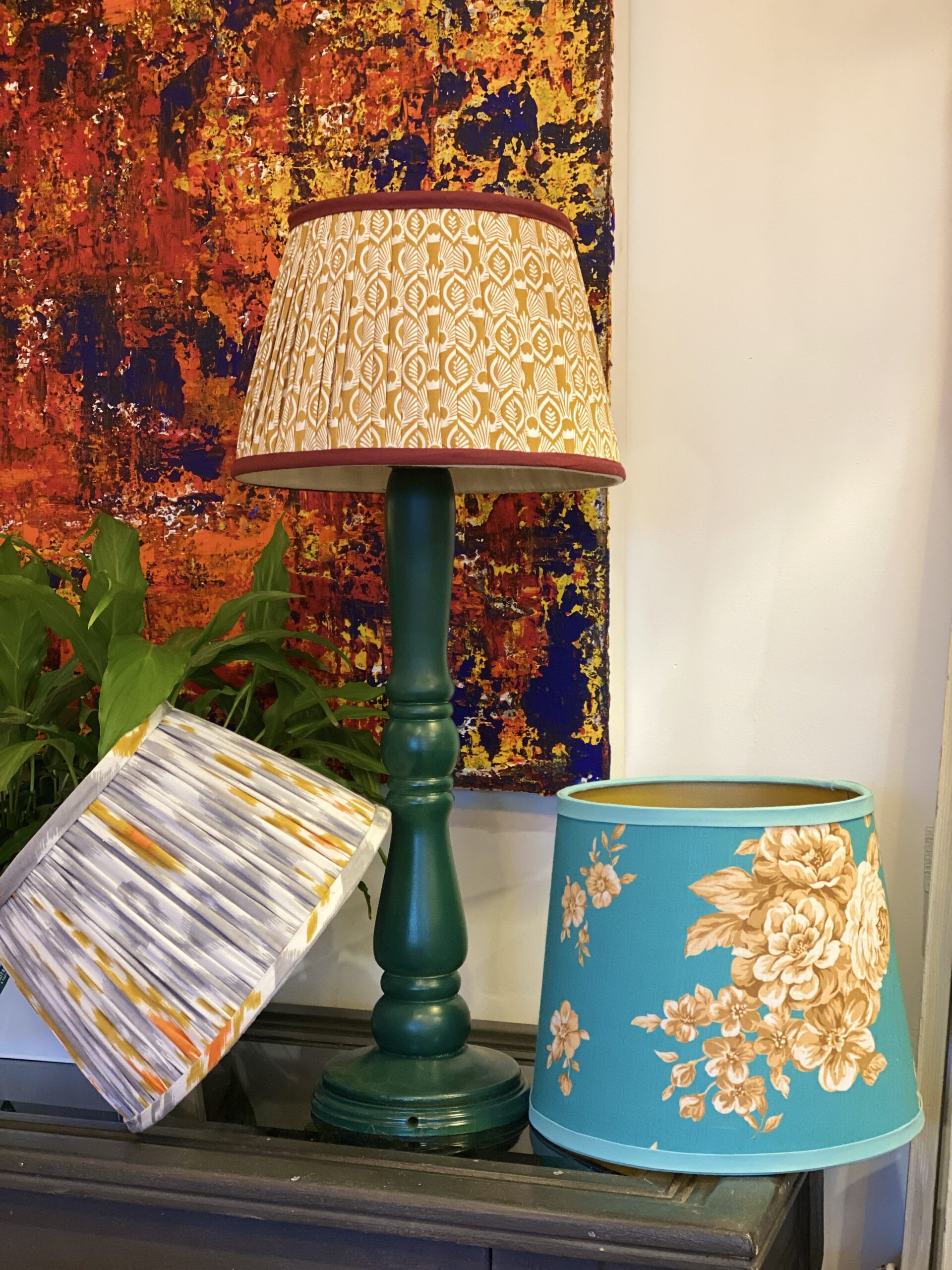 Lampshade making courses with Moji Designs in Brighton