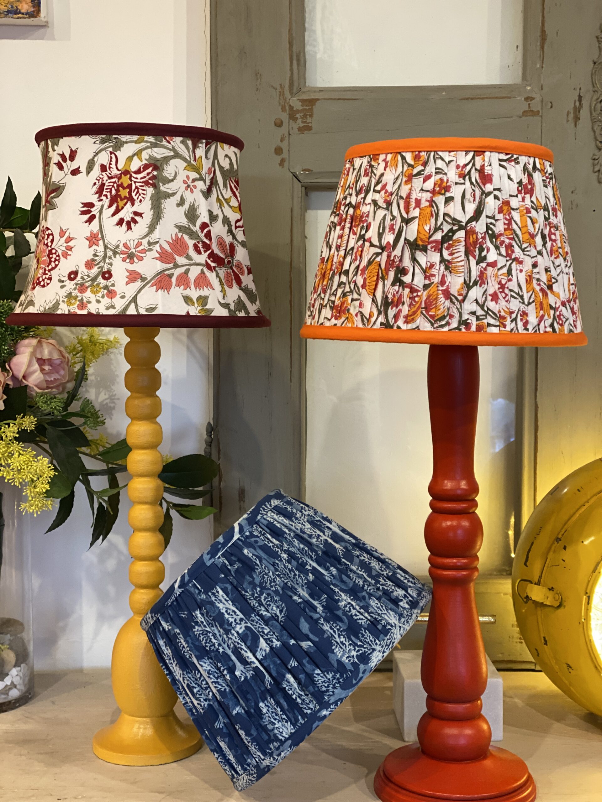 Lampshade making courses with Moji Designs in Brighton