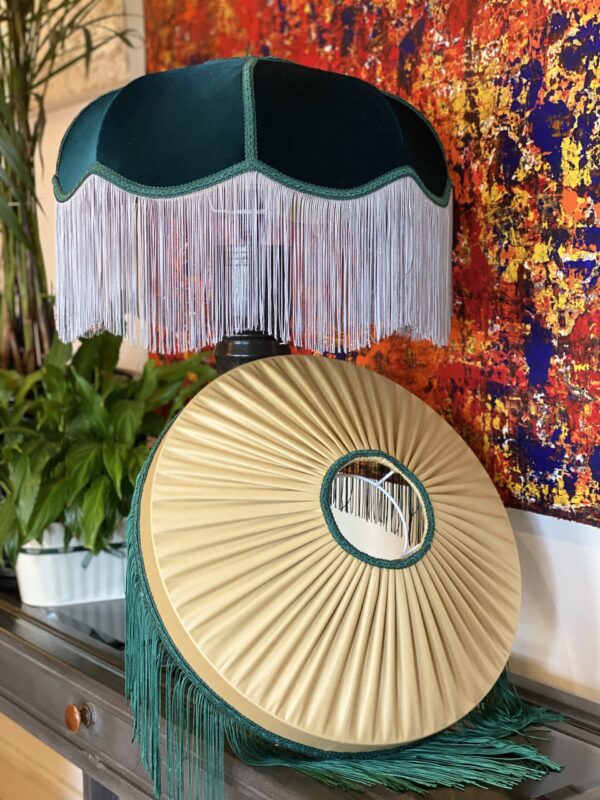 Vintage Lampshade making courses with Moji Designs in Brighton