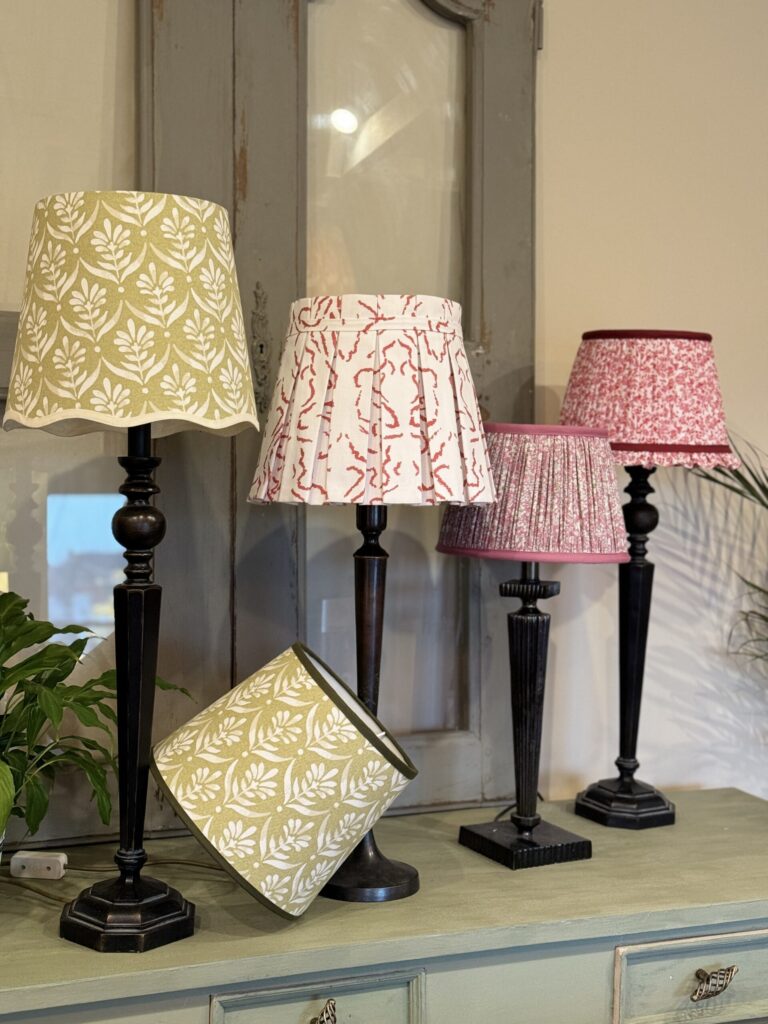 Lampshade making courses with Moji Designs in Brighton