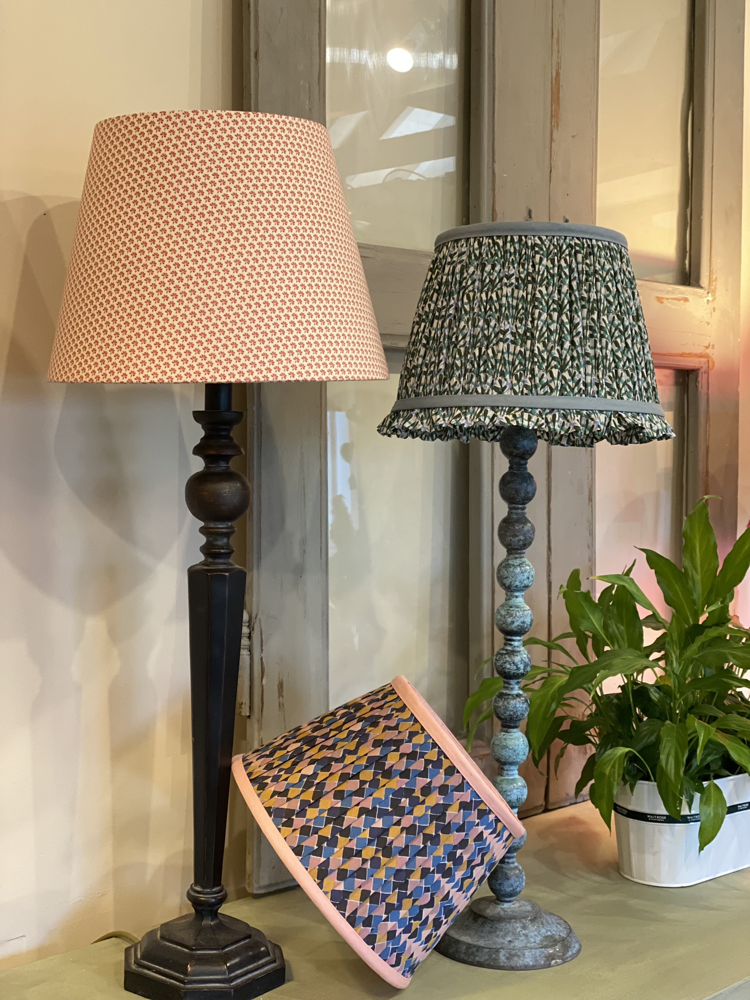 Lampshade making courses with Moji Designs in Brighton