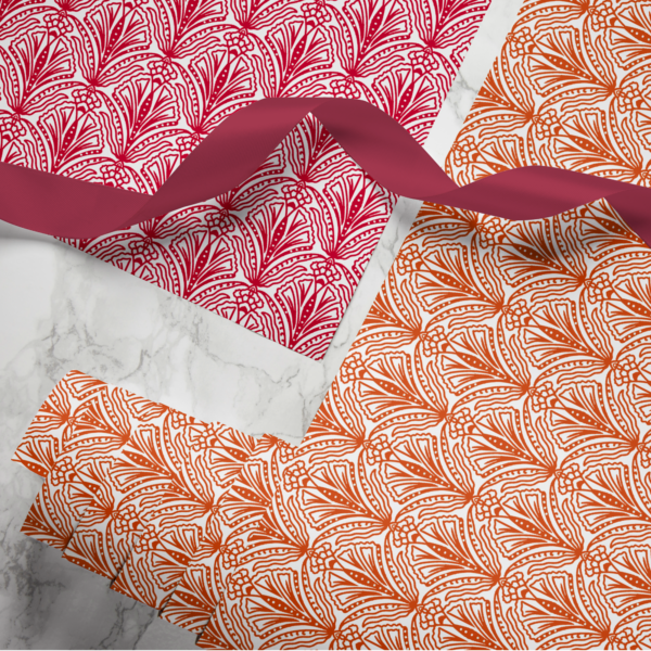 Moji Designs hand printed homeware, fabric and paper collection made in the UK, Brighton