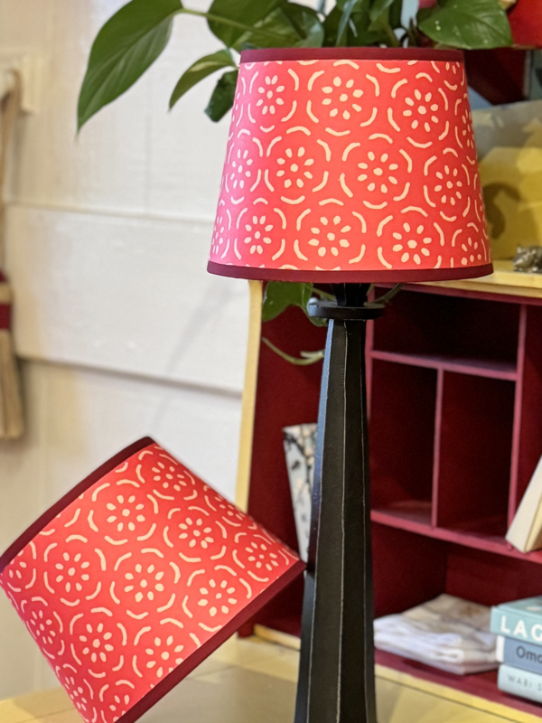 Lampshade making workshops at Moji Designs